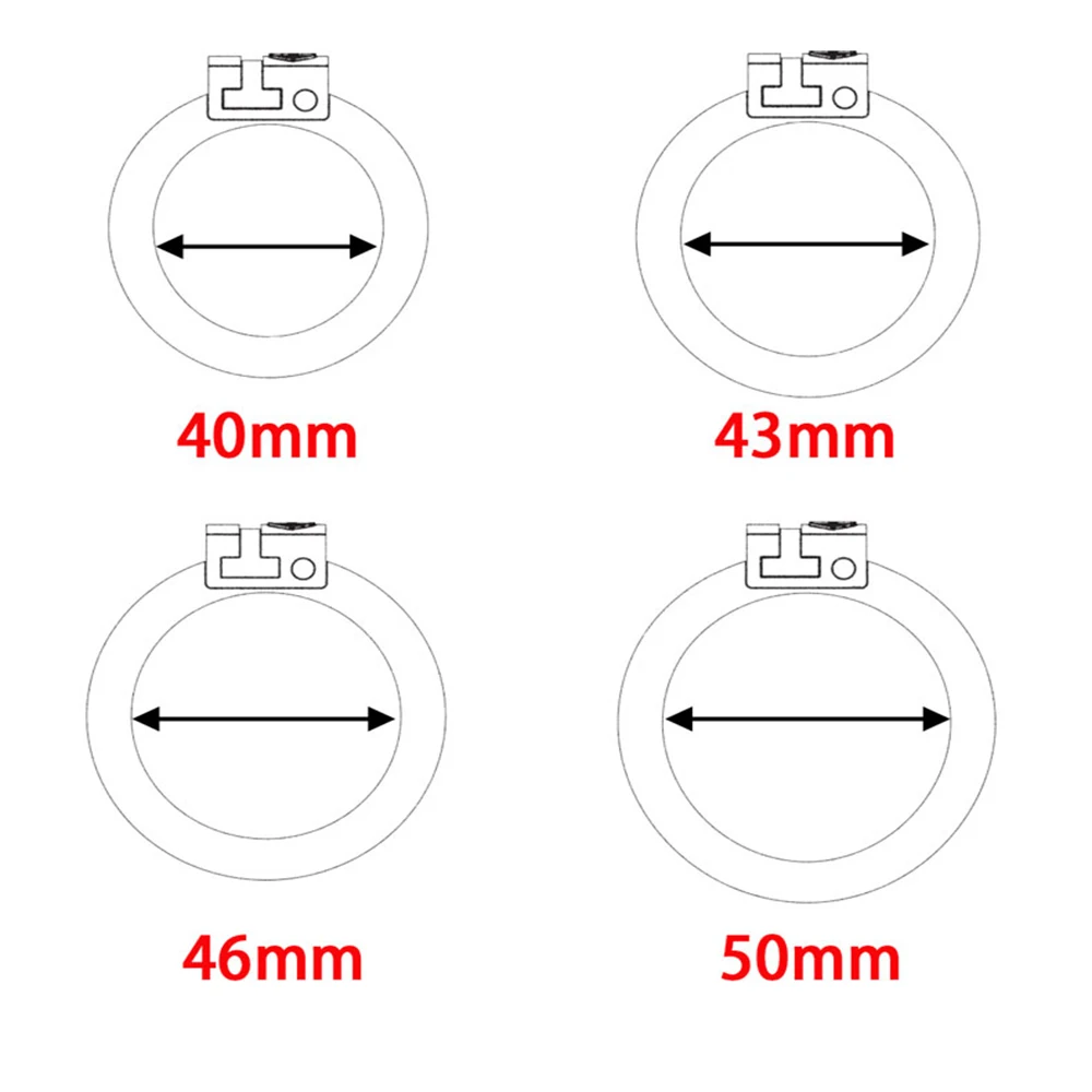 New Male Smulated Rabbit Chastity Cage with Four Size Penis Rings Men's Abtinence Domestic Servant Training BDSM Chastity Device