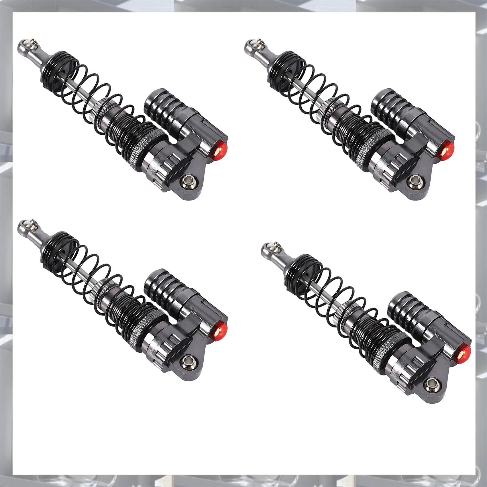 

A84F-8X 1:10 Rc Crawler Hydraulic Shock Absorber Alloy Rc Shock Damper For 1/10 Axial Scx10 90022 90028 90021 Rc4wd D90