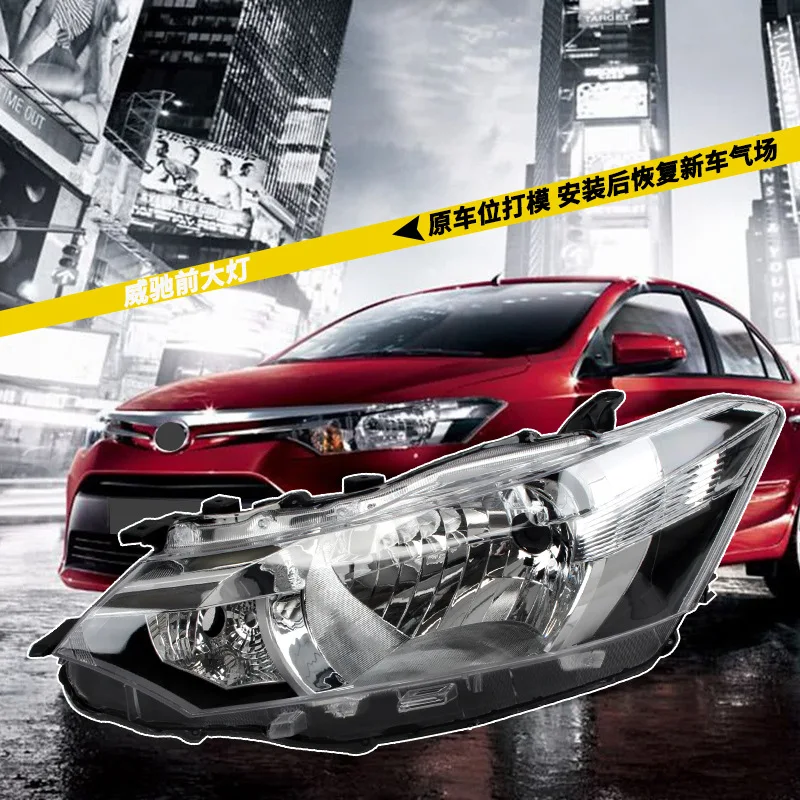 

Для Toyota Vios 2014 2015 2016, передний фонарь в сборе, замена левой и правой стороны водителя