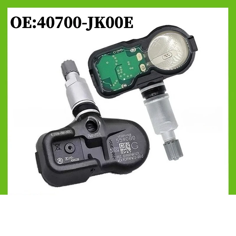 

40700JK00E PMV-107L 4pcs Tire Pressure Sensor 315MHz for Nissan 370Z Cube for Infiniti EX35 FX35