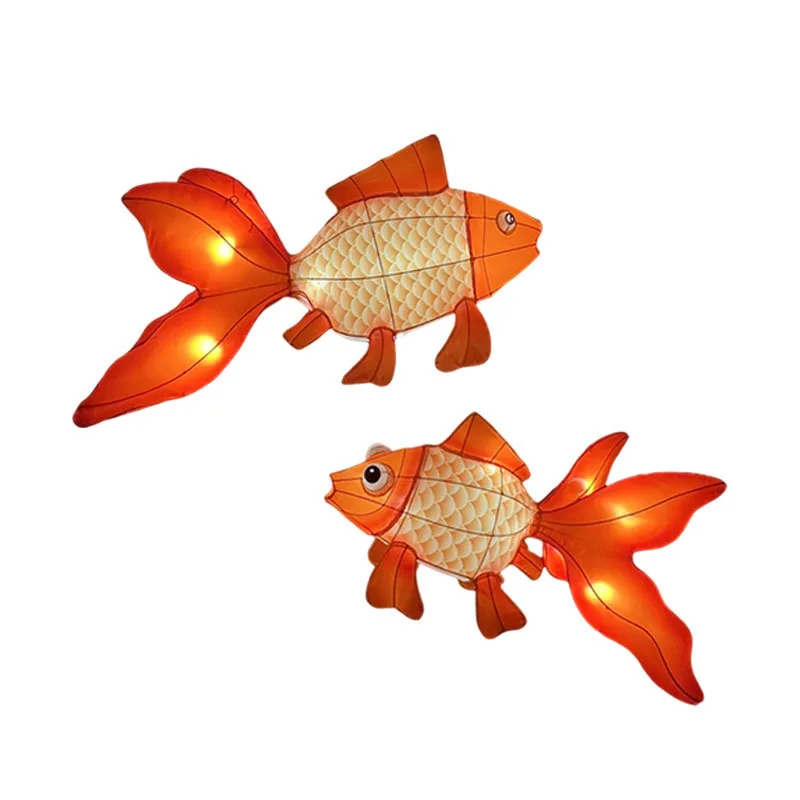 

Large goldfish flower lamp Mid-Autumn Festival fish-shaped lantern Koi fish-shaped lantern