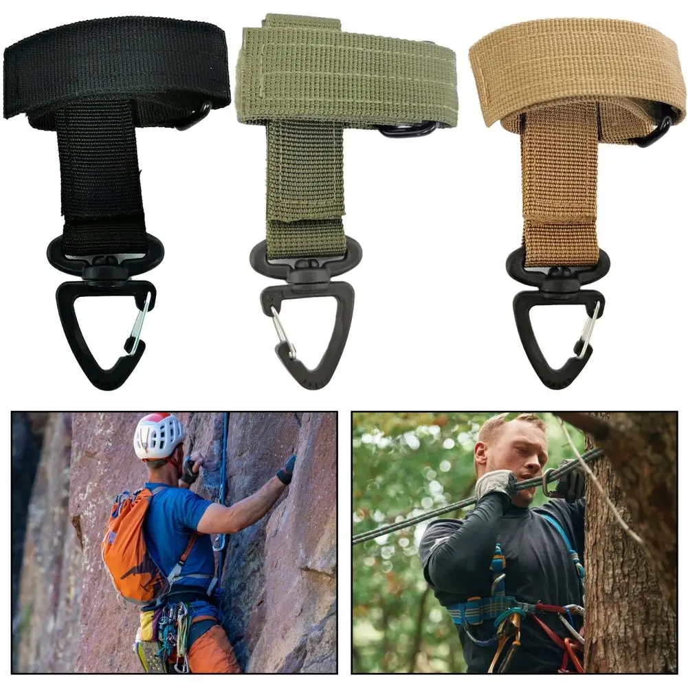 Belt Clip With Hook 250KG Rustproof Multi-Purpose Metal Hook Clash Hook Hanging Carabiner Тактический Ремень. 전술 벨트 클립