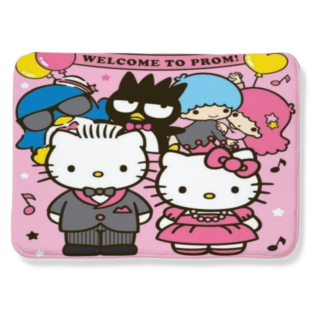 

Cute Comic Anime Hello K-itty Kawaii Large Size Living Room Rug Light Luxury Sofa Floor Mat Full Shop Home Room Bedroom