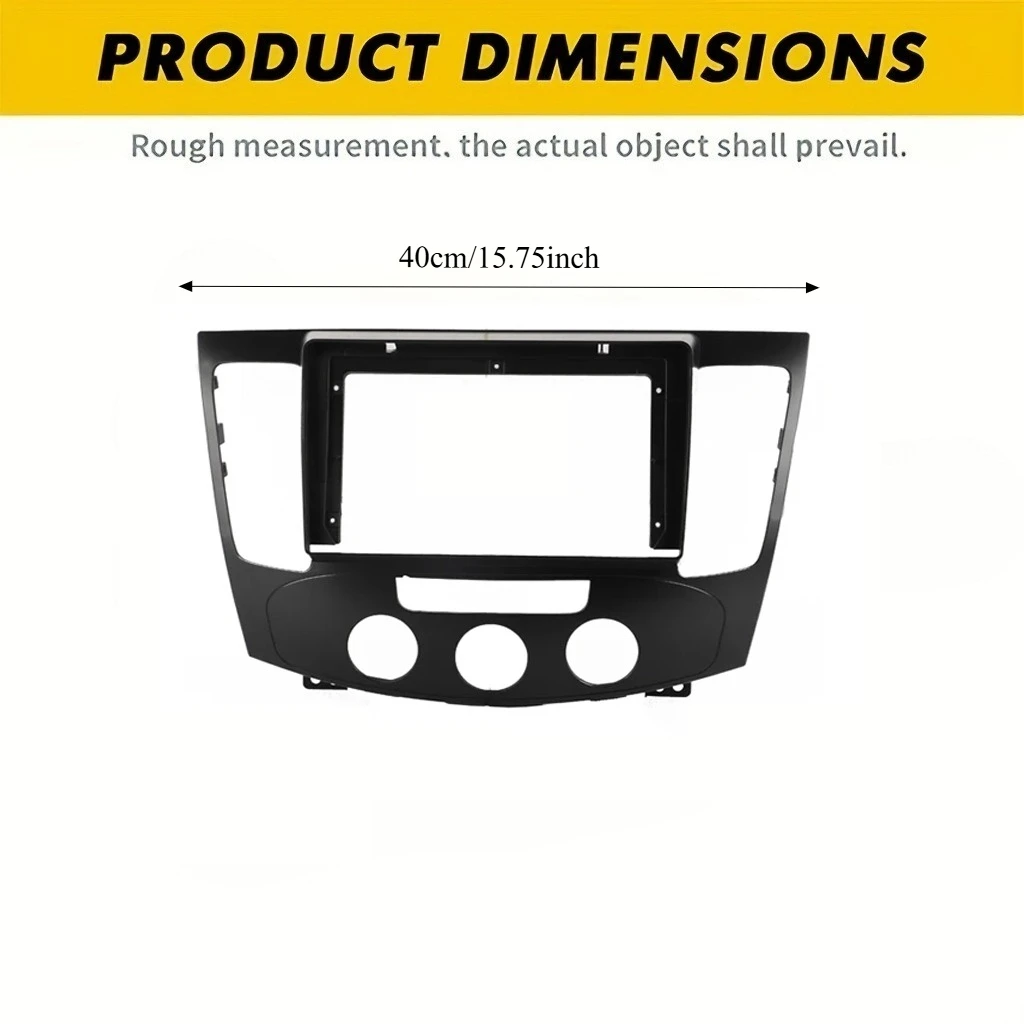 9 Inch Car Radio Fascia Panel Frame For HYUDAI SONATA NF 2009-2011 2Din Dashboard Mount Kit Auto Stereo Refitting Trim Bezel