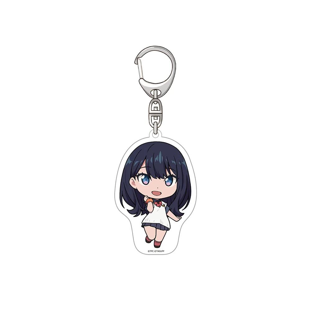 GRIDMAN UNIVERSE Takarada Rikka Yume Minami Akane Shijō Official Acrylic Keychain Bag pendant Bag Charm anime goods Fans Gifts