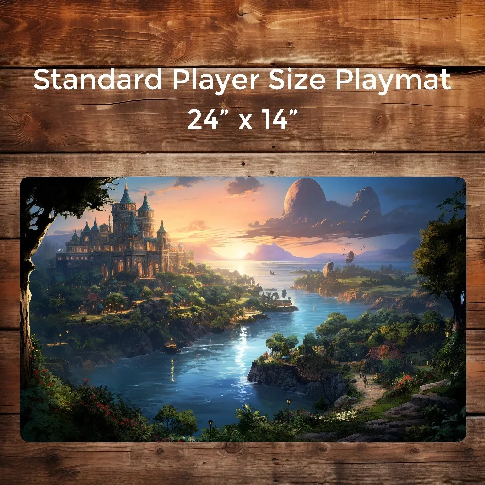 Tropical Kingdom Custom Table Top Gaming Playmat ,   Playmat  TCG  alfombrillas para escritorio desk accessories