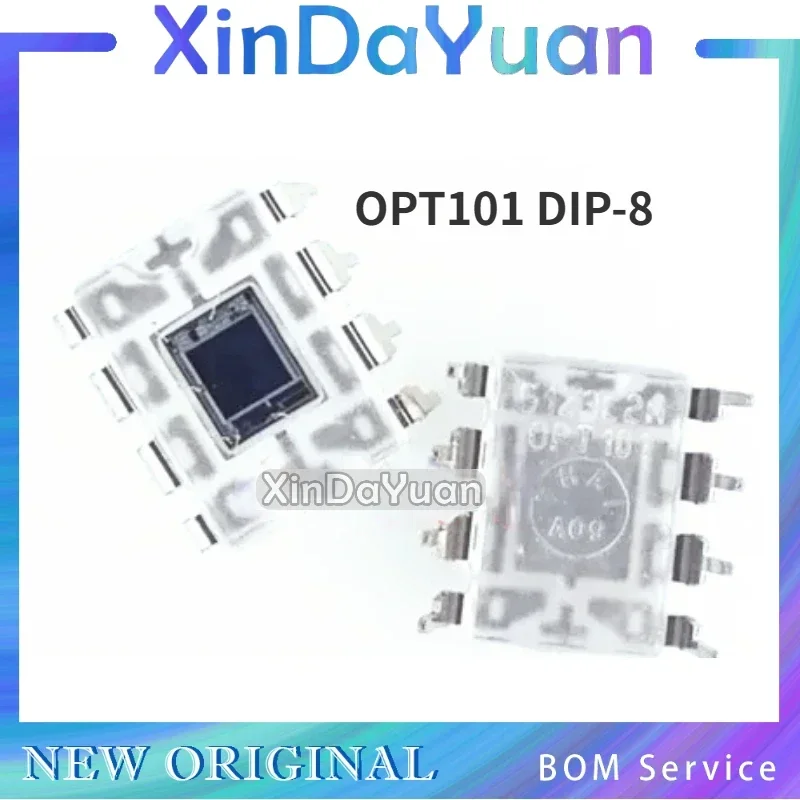 5 pcs PT101 OPT101 Photoelectric Sensor Is Directly Inserted Into DIP-8  OPT101P