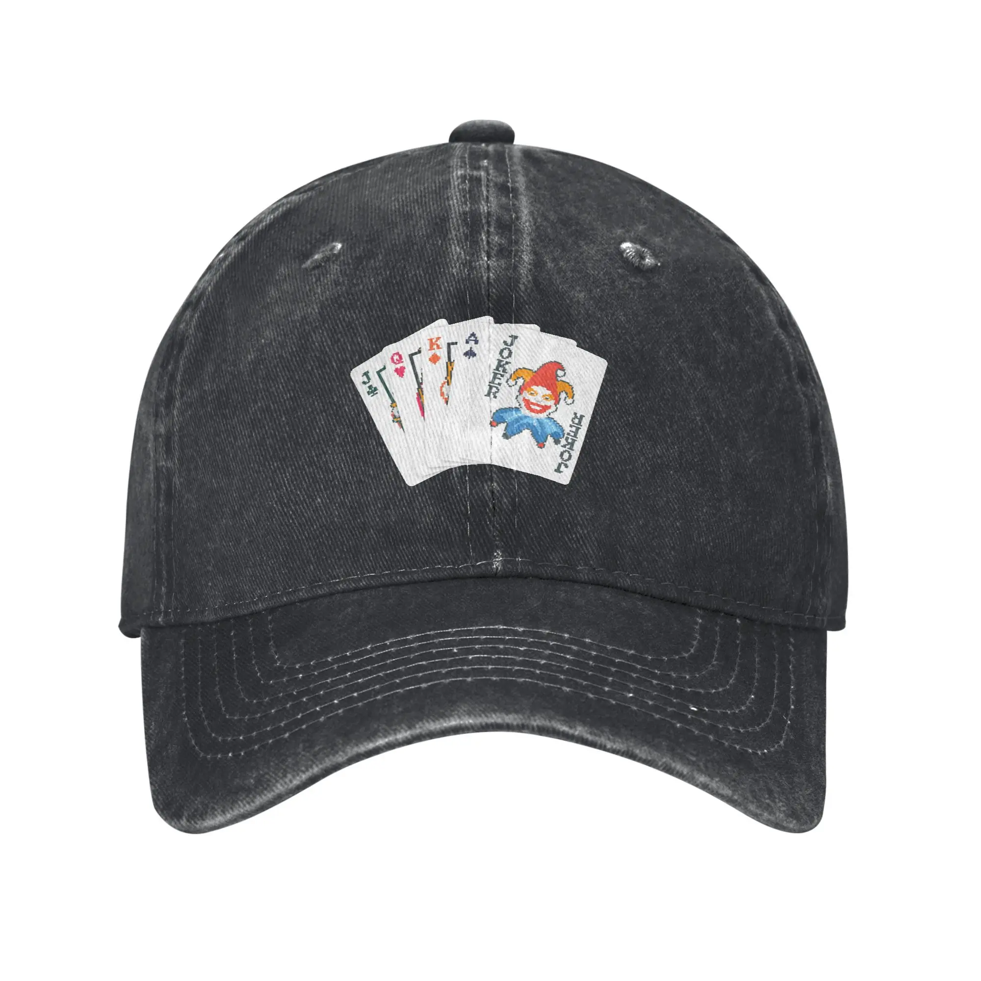 

Balatro Game Card Джокер мытая бейсболка Повседневная шляпа дальнобойщика от солнца Летняя мужская и женская кепка Kpop Rock Snapback