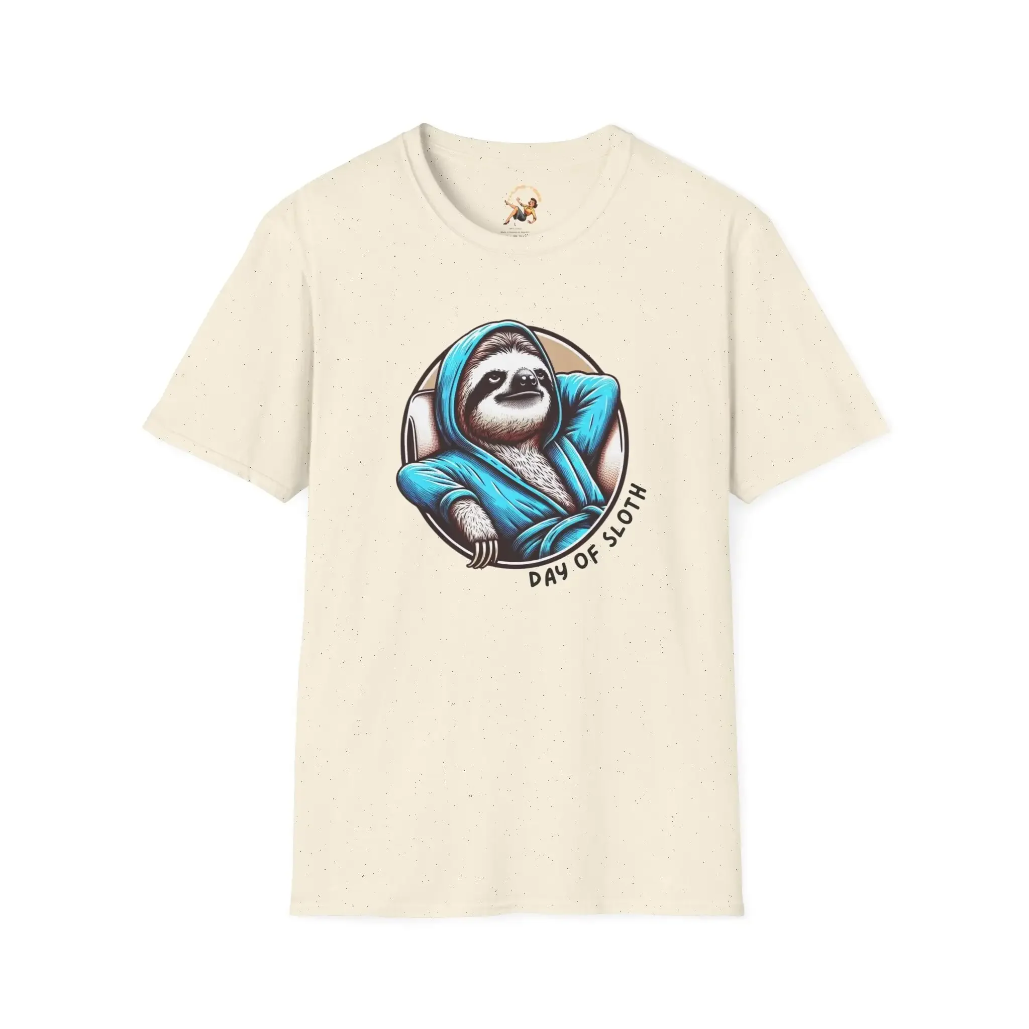 Day of Sloth T Shirt Lazy Sunday Afternoon Weekend Rest Relaxation