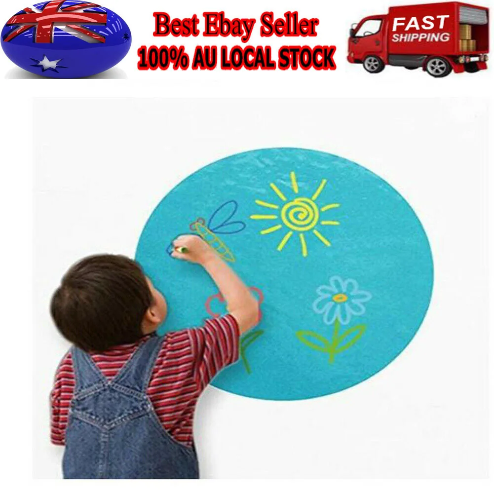 

Ciieeo 10pcs Whiteboard Decal Dry Erase Wall Sticker Removable Vinyl Circles for Classroom Table Kids