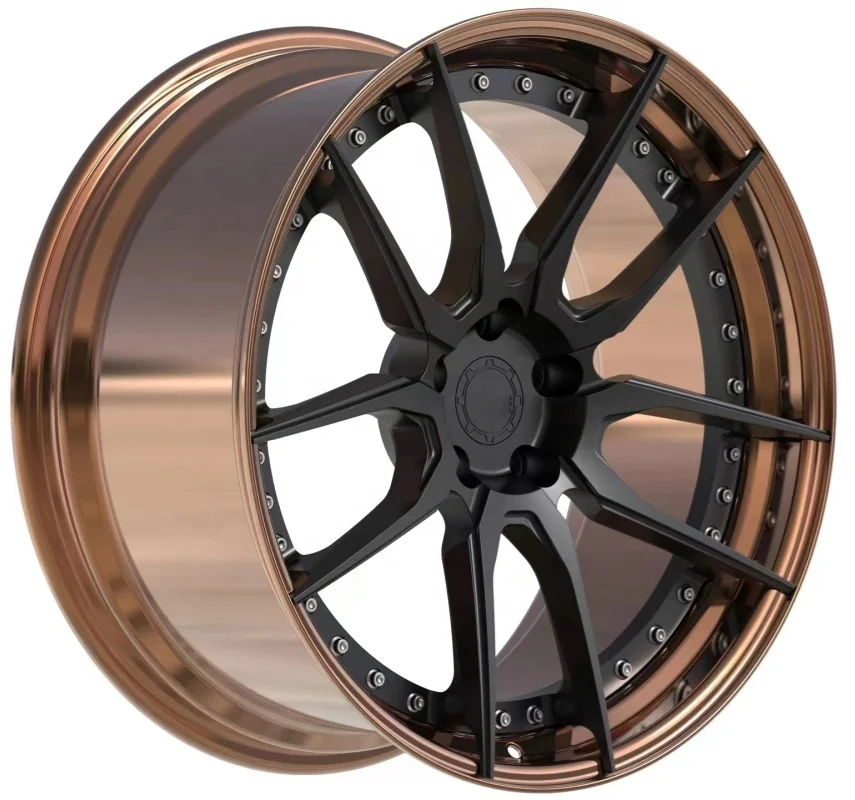 

Aluminum Alloy 2 Piece Forged Wheels Rims 18 19 20 22 23 24 Inch 5x112 5x130 for audi porsche Cayenne