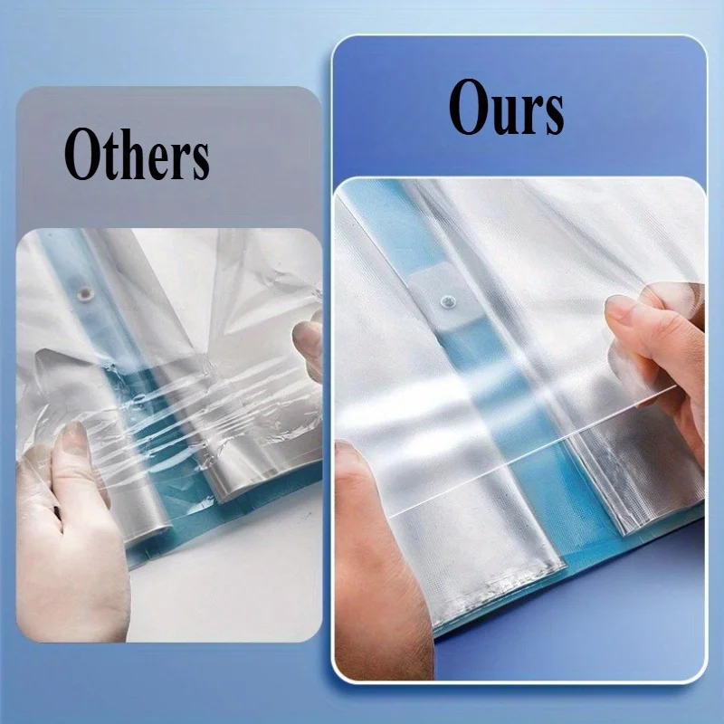 A3 Art Portfolio 60 Pockets, 120-Page Presentation Book with Handle, Blue Night Sky Design for Artists,Office Document Organizer