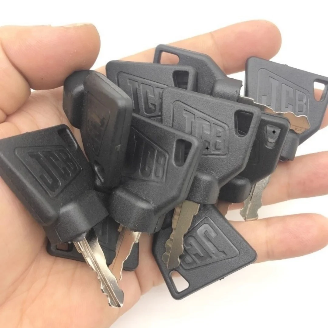 JCB 200 220 240 360 Excavator Ignition Switch Key Start Key Equipment for Heavy-Duty Construction Equipment