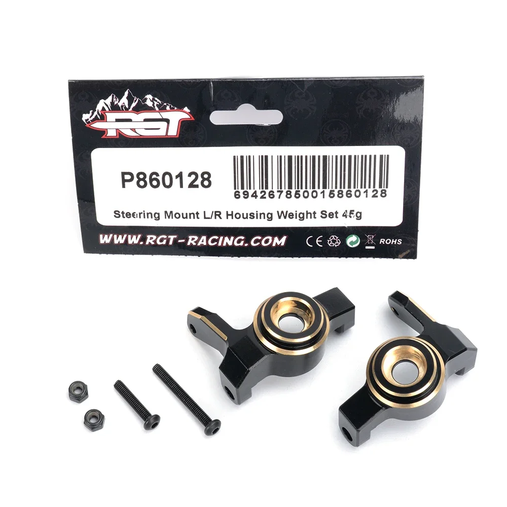 

RGT EX86130 RC Car Remote Control Model Car Accessories Upgraded Steering Arm Copper 45g P860128