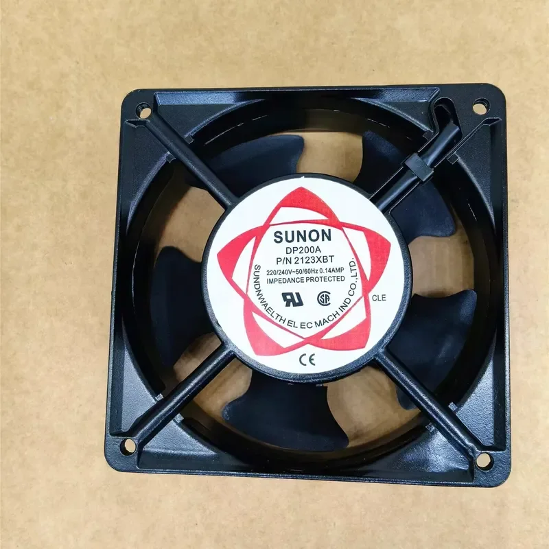 for SUNON DP200A P/N 2123XBT 220V 12038 12CM Ball Bearing Insert Cooling Fan