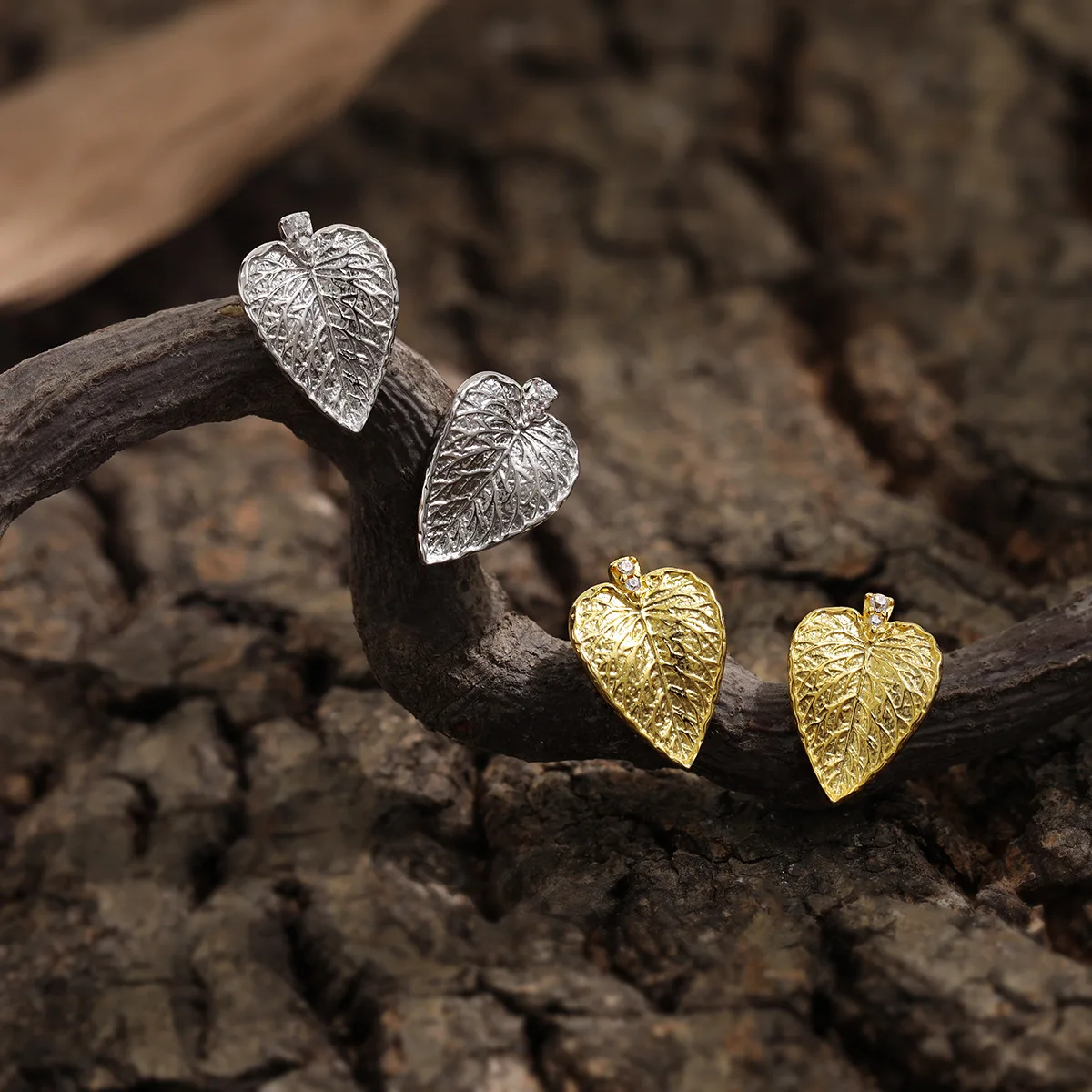 F.I.N.S الملمس الأصلي زركونيا ليف S925 فضة أقراط حساسة ثقب الأذن ترصيع هيبوالرجينيك غرامة مجوهرات #2