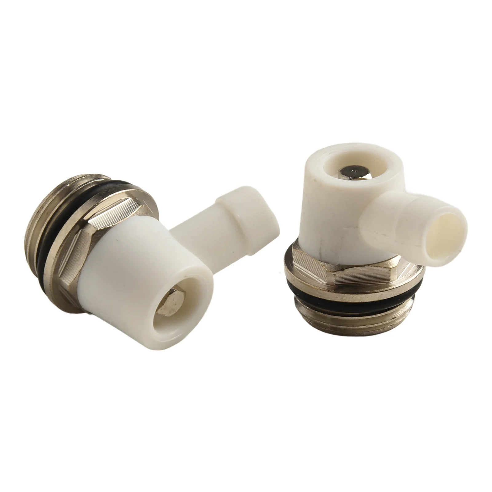 Válvula de nariz giratória de 1 2 polegadas, design giratório, rosca auto-vedante, fácil operação, drenagem eficiente, banhado a níquel