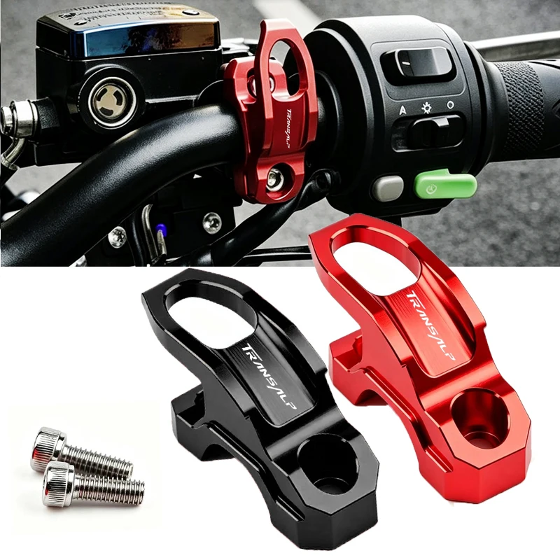 For Honda XL750 Transalp XL 600 650 700 V XLV XL600V XL650V XL700V Motorcycle Handlebar Helmet Duffel Bag Storage Hooks