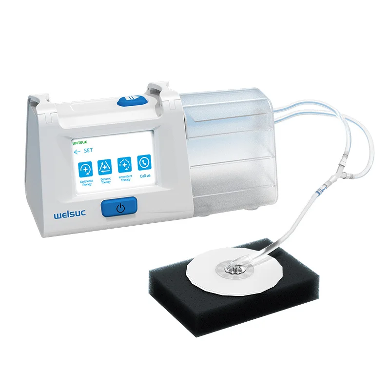 Medical device VAC pump Negative Pressure Wound Therapy System NPWT machine with canister and dressing kit Vacuum pump