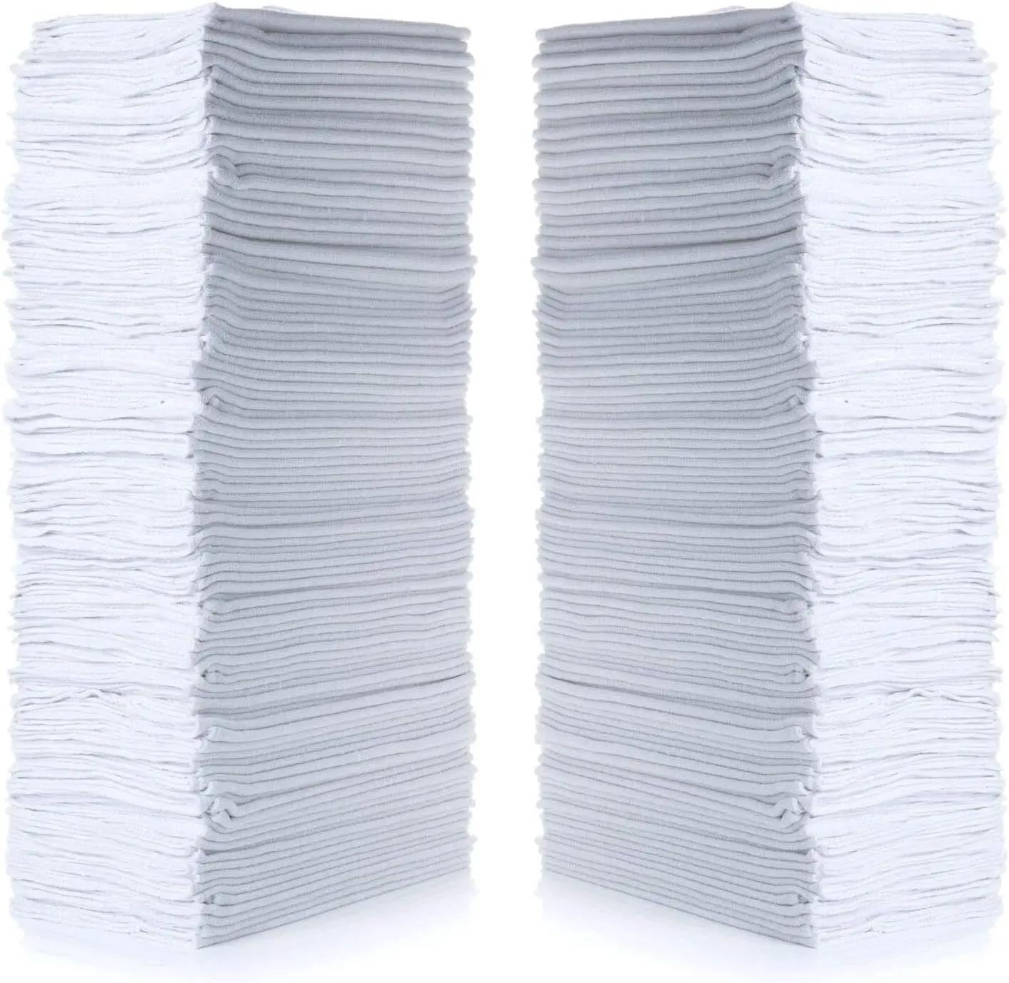 

79142 Shop Towels 14"x12", 150 Piece, White (Pack of 4, 600 Count Total)