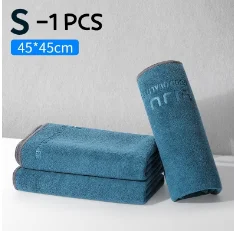 Microfiber Car Wash Towel 42X42cm 75X35cm Lint-Free Car Cleaning Towels Ultra-Soft Drying Cloth Car Detailing Washing Tools
