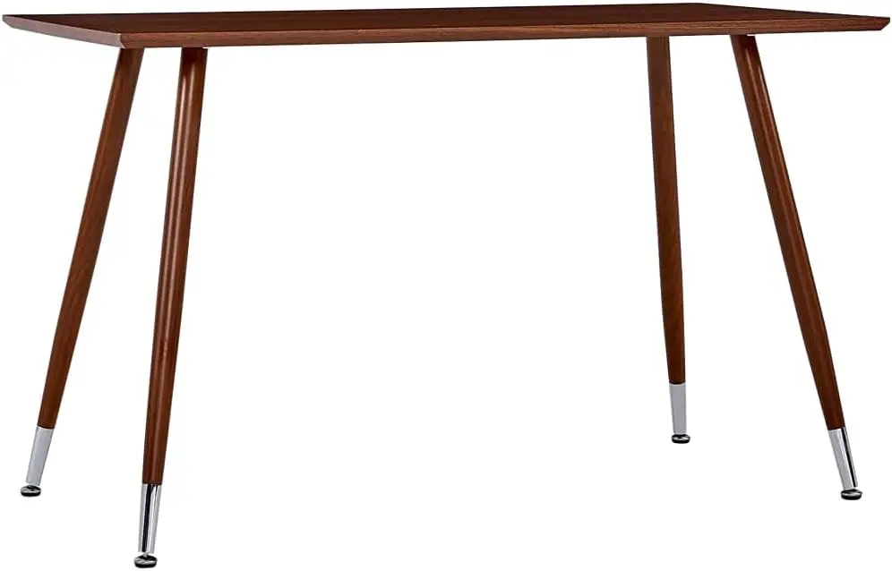 Corner Dining Table Kitchen Work Table Cafe Table Dining Table Brown 47.2""X23.6""X29.1"" Mdffor Home Office Kitchen Dining