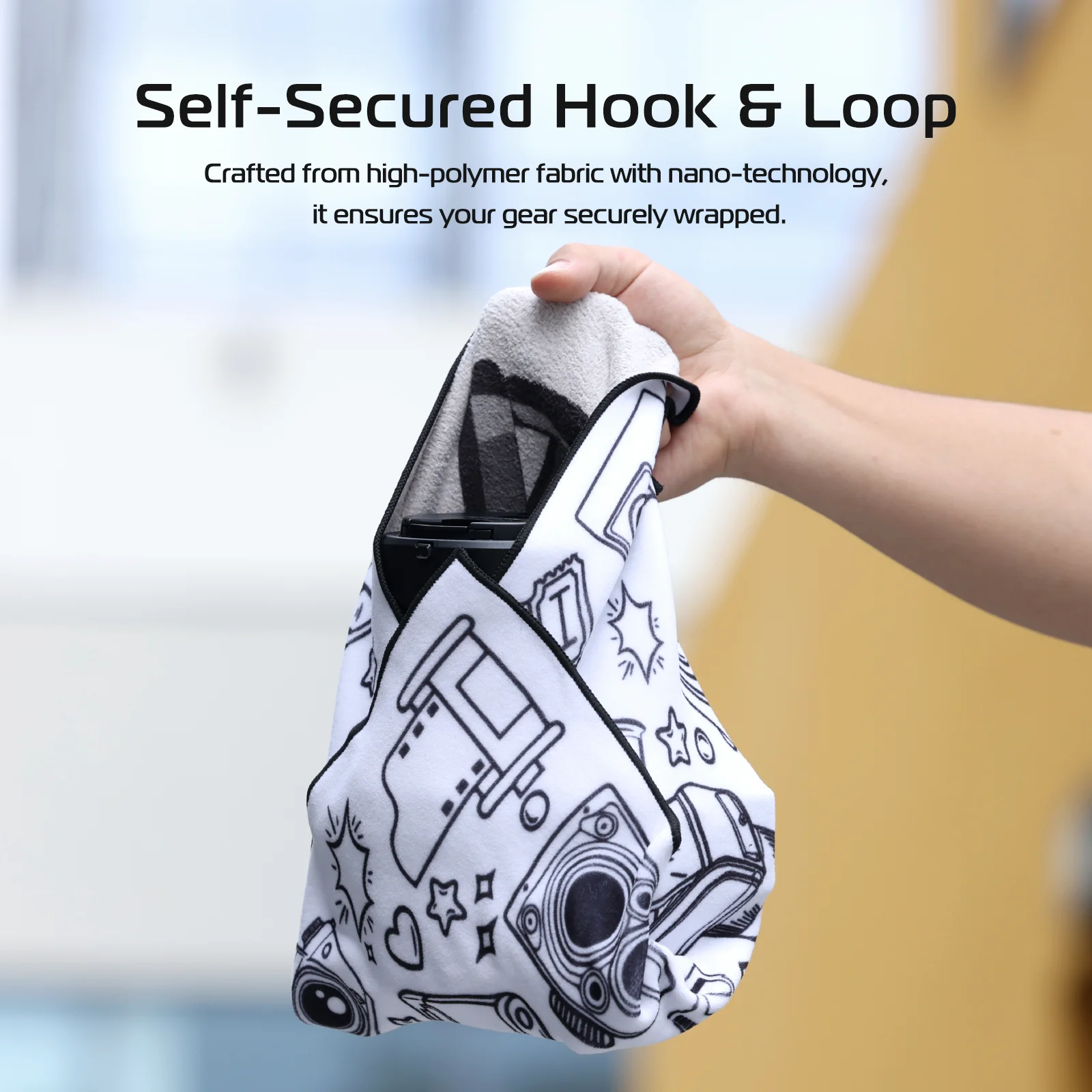 5/2/1 Stuks Ulanzi Opvouwbare Camera Beschermende Wrap Compatibel Voor Dslr Canon Nikon Sony Ipad Telefoon Schermlens Schone Doekjes Doek