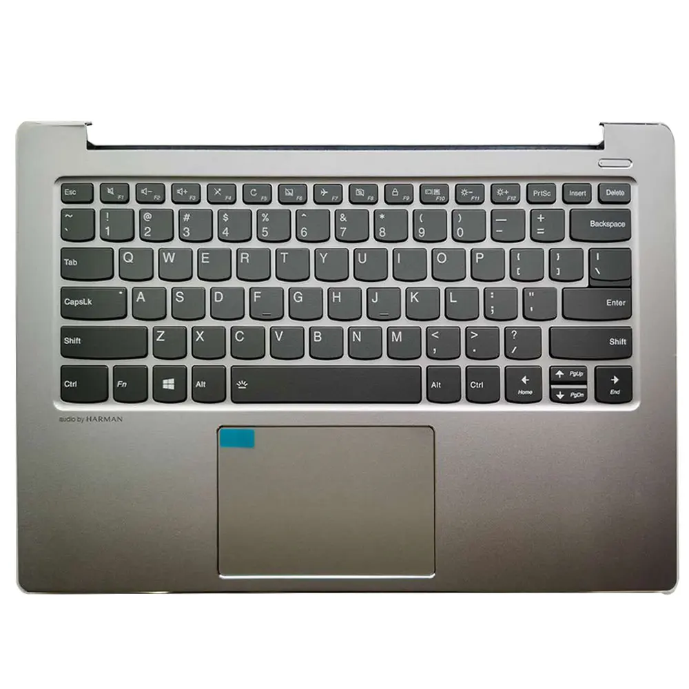 New for LENOVO 530S-14 530S-14ARR Laptop Palmrest Upper Top Cover With US Keyboard/Touchpad Silver Case Shell