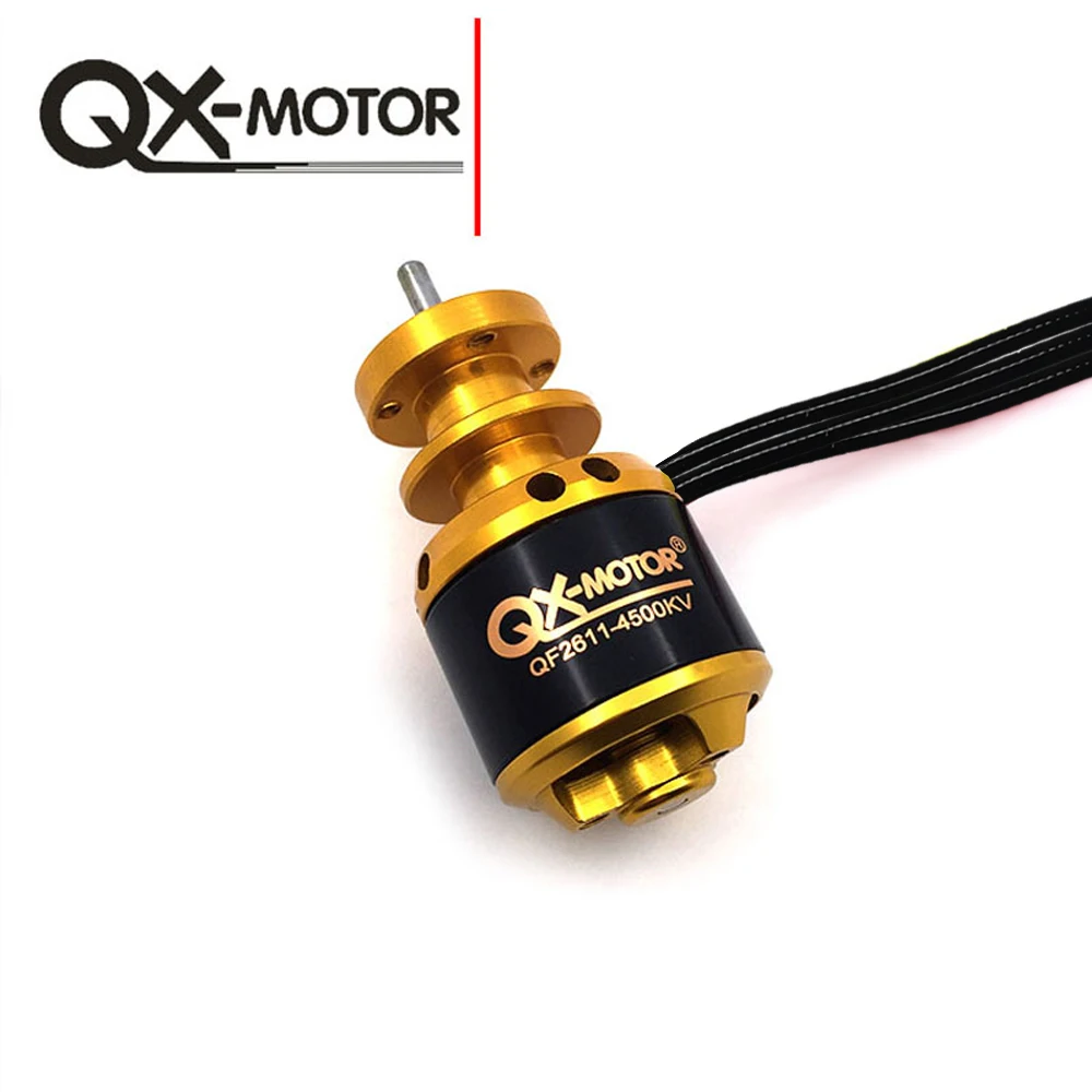 QX-MOTOR QF2611 4500kv 3300/3500/4000/4600/5000kv 3S bezszczotkowy silnik dla RC samolot 64mm wentylator kanałowy Jet EDF DIY części do dronów