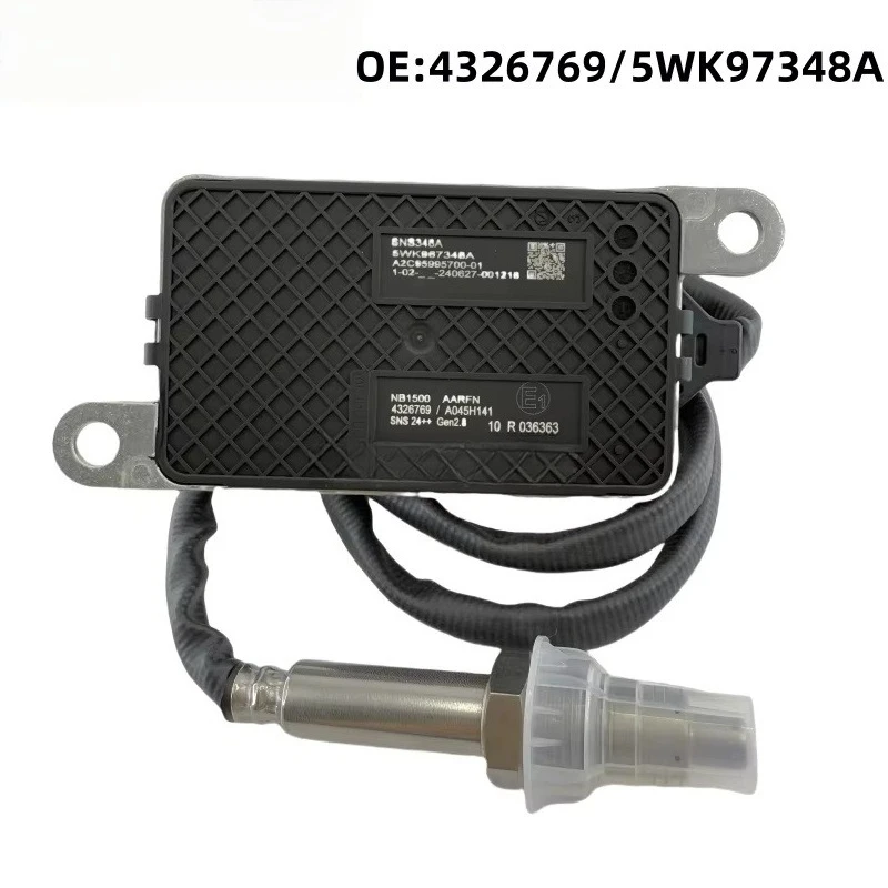 NOX Sensor 4326769 5WK97348A Compatible Cummins ISX15 ISB6.7 DAF XF106 CF86 Euro6 Exhaust Nitrogen Oxide Sensor
