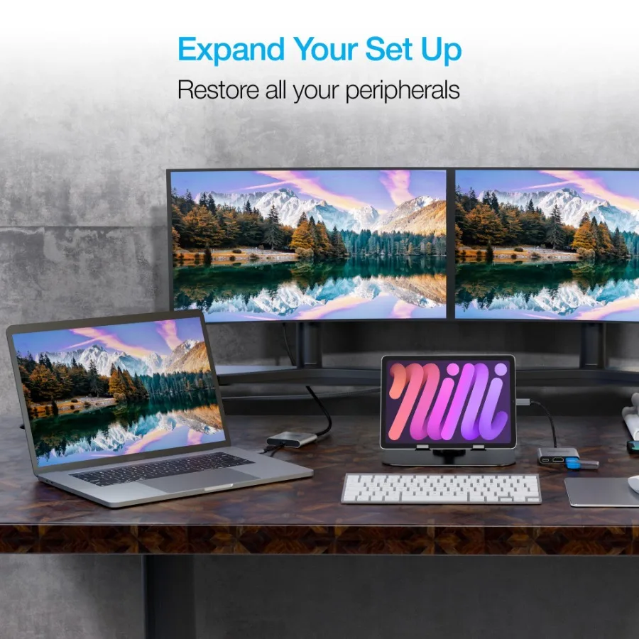 Hub USBC universal Naztech MaxDrive 3