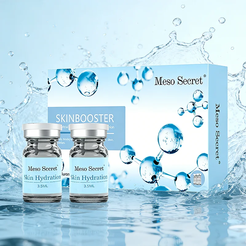Hyaluronic Acid Facial Serum - 2 flacons/boîte Meso Secret Acide Hyaluronique,