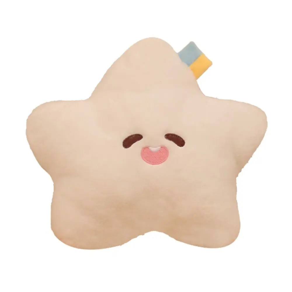 Muñeco de peluche de alta calidad con forma de luna y estrella, muñeco de peluche de dibujos animados, almohada para dormir de 8 pulgadas