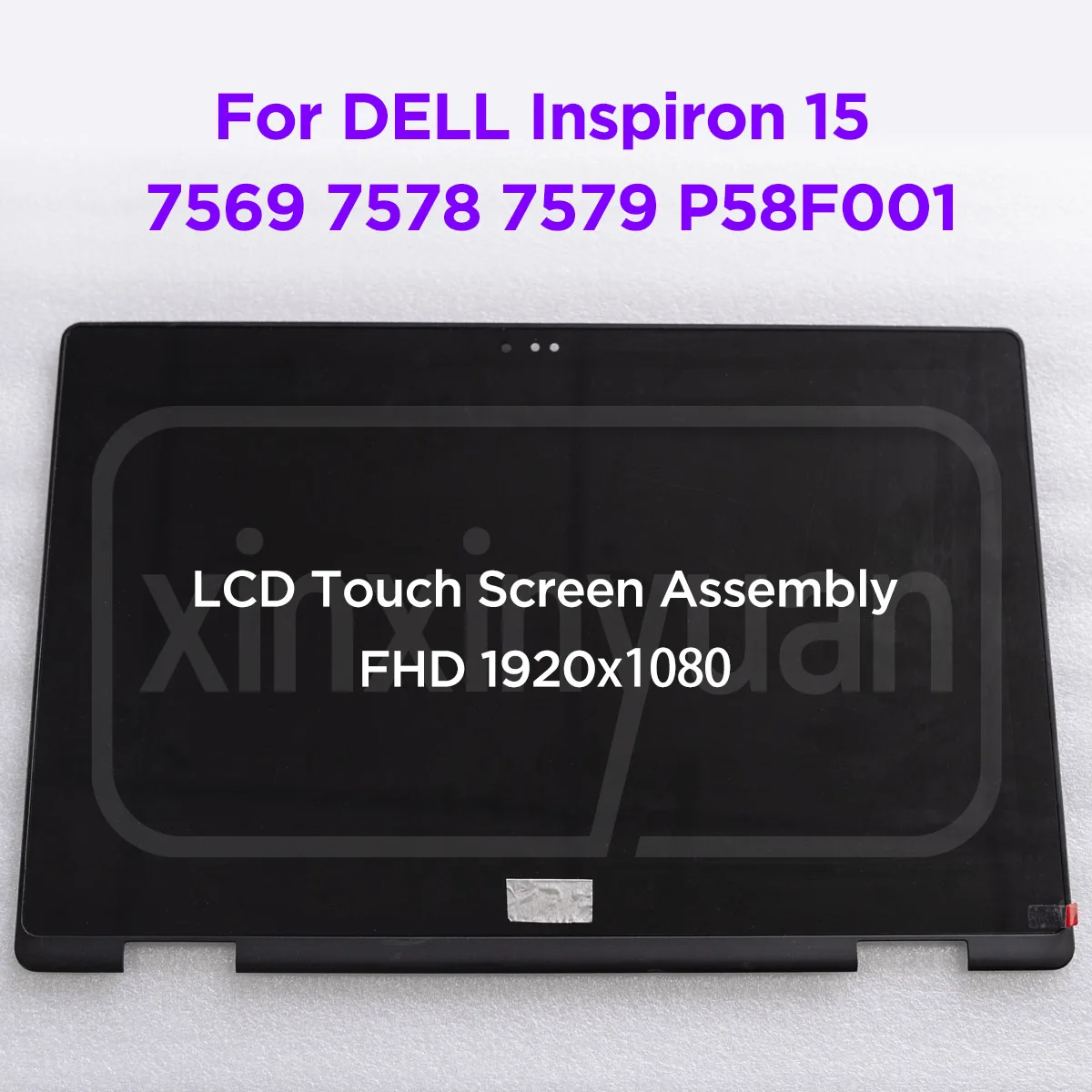 

Original 15.6" LCD Touch Screen Digitizer Assembly for Dell Inspiron 15 7569 7578 7579 P58F P58F001 IPS FHD 1920x1080 40pins