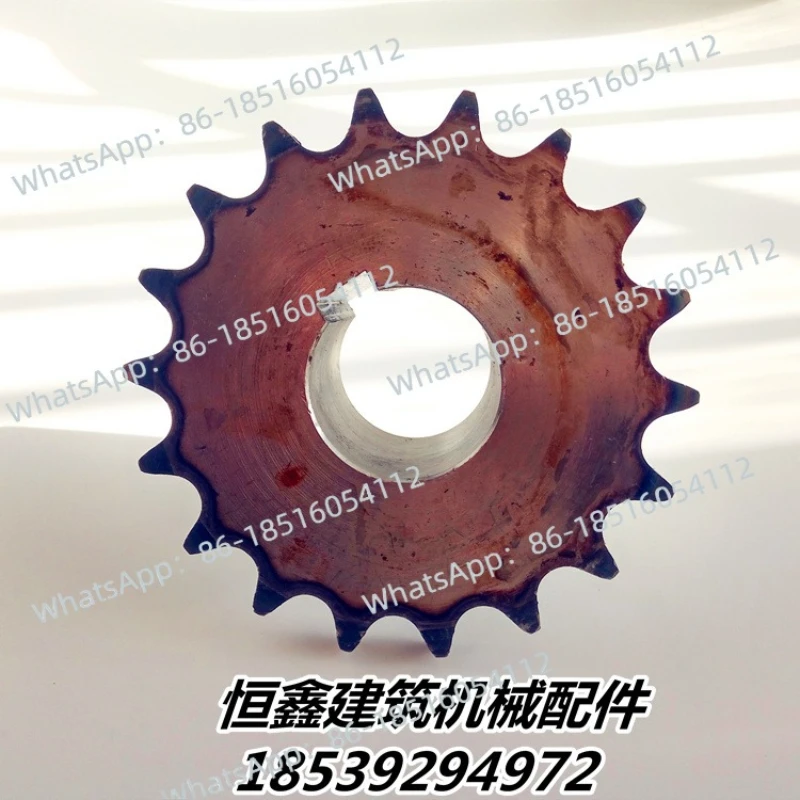 

18-tooth chain gear accessories for friction rubber wheel concrete mixer