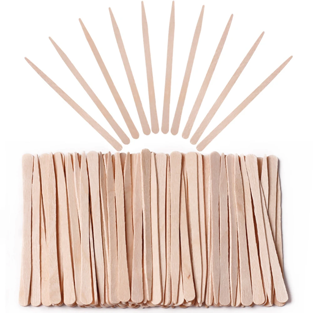 

100/200Pcs Orange Wood Nail Sticks Double Head Cuticle Pusher Tool Nail Supplies Dead Skin Cuticle Remover For Manicure Pedicure