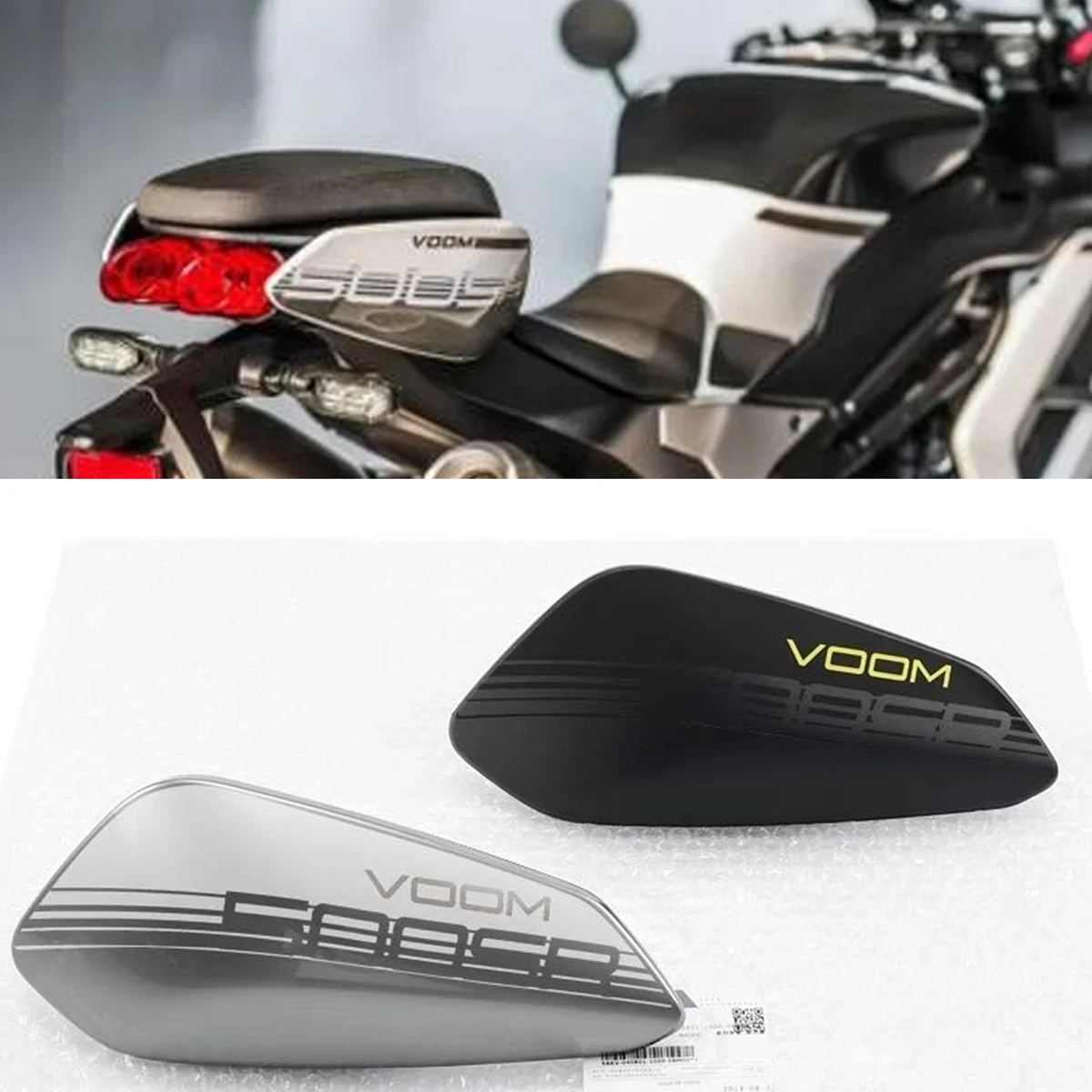 

Motorcycle 500SR VOOM Rear Tail Cover CFMOTO Left and Right Guard Shield Rear Tail Light Shell CF500-9 Tail Wing Accessories