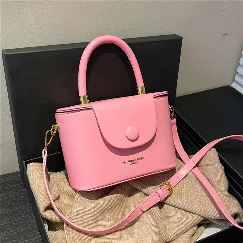 

New Geometric Handbag - Korean Trendy Box Bag,Crossbody/Shoulder Multi-Way Purse,Small Designer Bag for Women,High-End Versatile