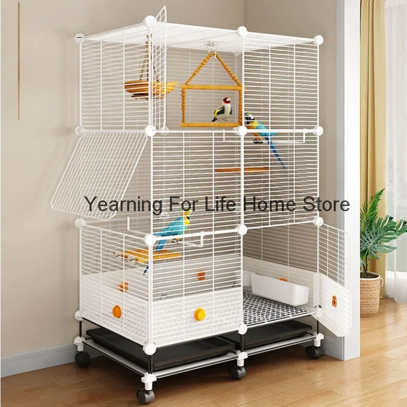 

Decoration Feeder Bird Nest Accessories Hamster Decoration Bird Cage House Parrot Jaula Accesorios Decorative Home Cages