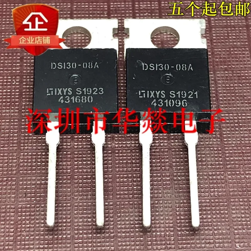 5PCS/ DSI30-08A  TO-220  800V 30A  Brand New In Stock, Can Be Purchased Directly From Shenzhen Huayi Electronics