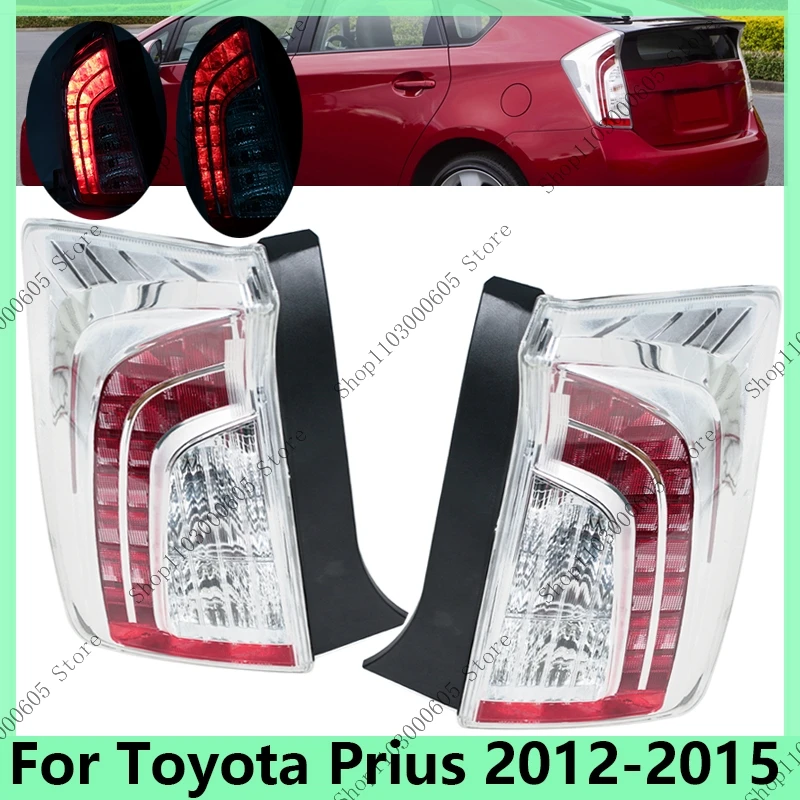 

Car Accessories For Toyota Prius 2012-2015 Car Tail Light Rear Bumper foglight Back Light Reverse Lamp Turn Signal Taillights