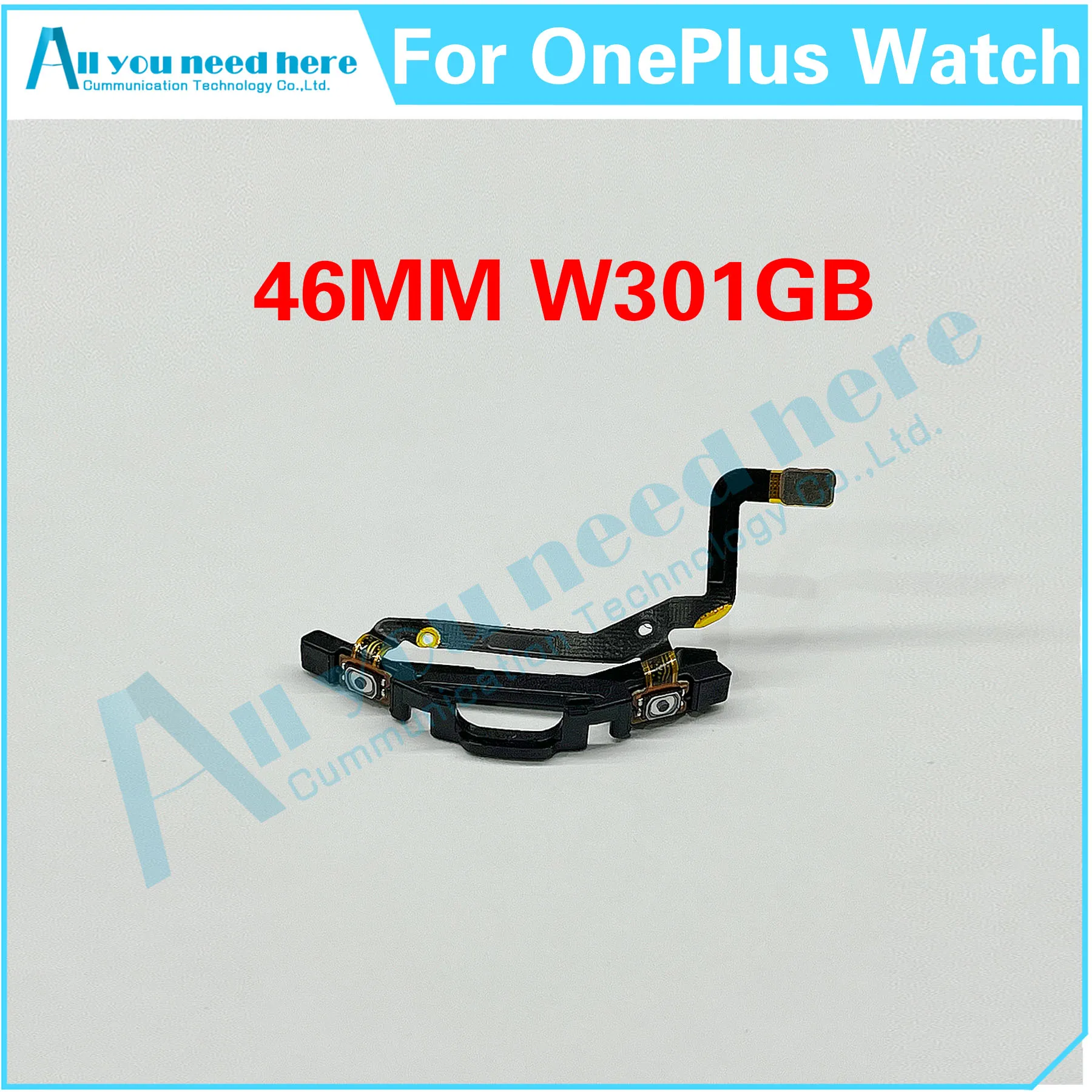 Return Side Button Power Switch Key ON OFF Flex Cable For Oneplus Watch 46MM W301GB Repair Parts Replacement