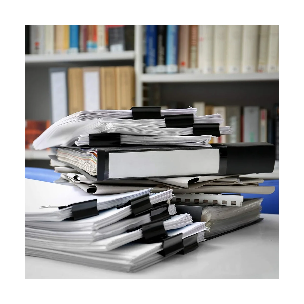 คลิปหนีบกระดาษแบบคลิปหนีบกระดาษคละขนาด300พร้อมกล่องสำหรับโรงเรียนสำนักงานและที่หนีบบ้านสำหรับโน้ตบุ๊คซองจดหมาย