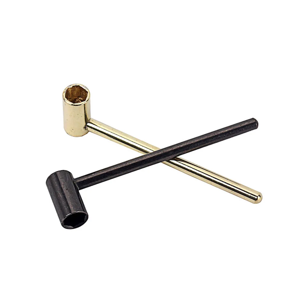 

2 Pcs Gold Black Wrench Suit Key Kit Guitar Electronic Repair Musical Instrument