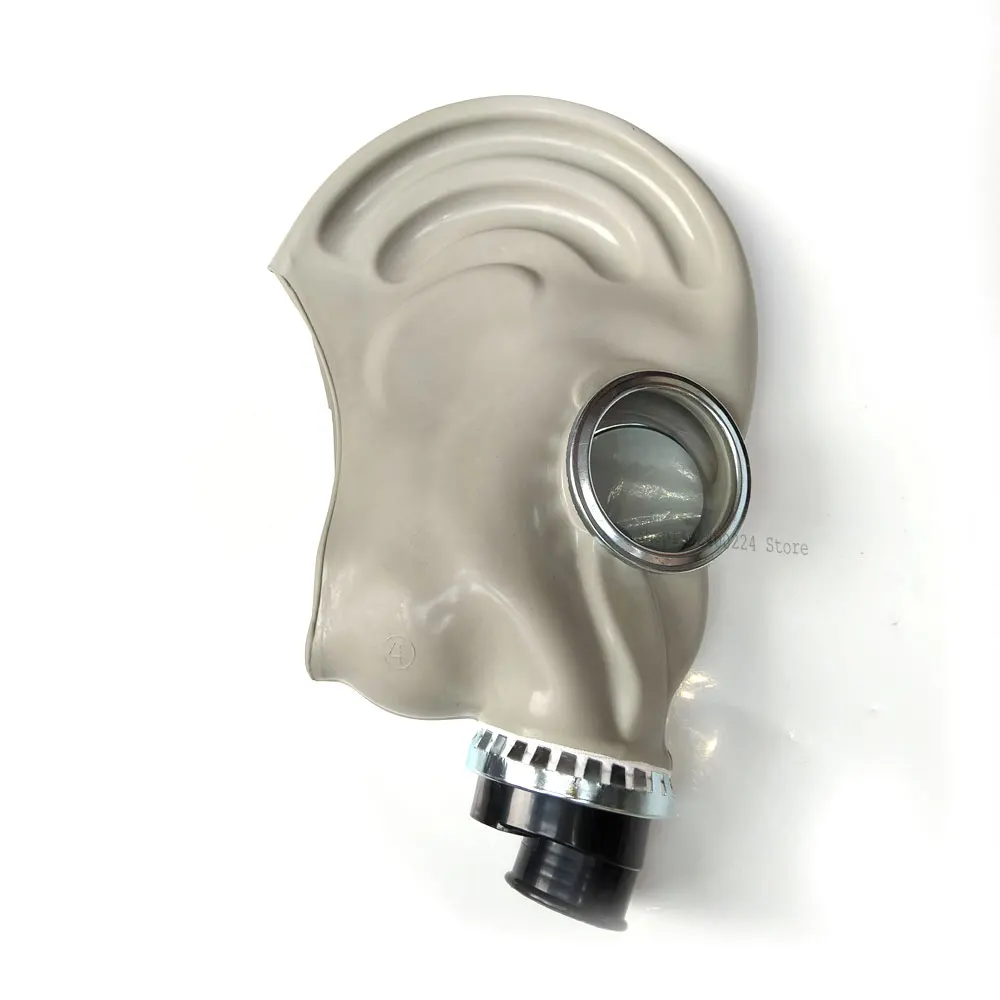 64 نوع متعدد الأغراض قناع الغاز الأسود الكامل تنفس السلامة قناع الوقاية الكيميائية اللوحة رذاذ المبيدات قناع المطاط الطبيعي