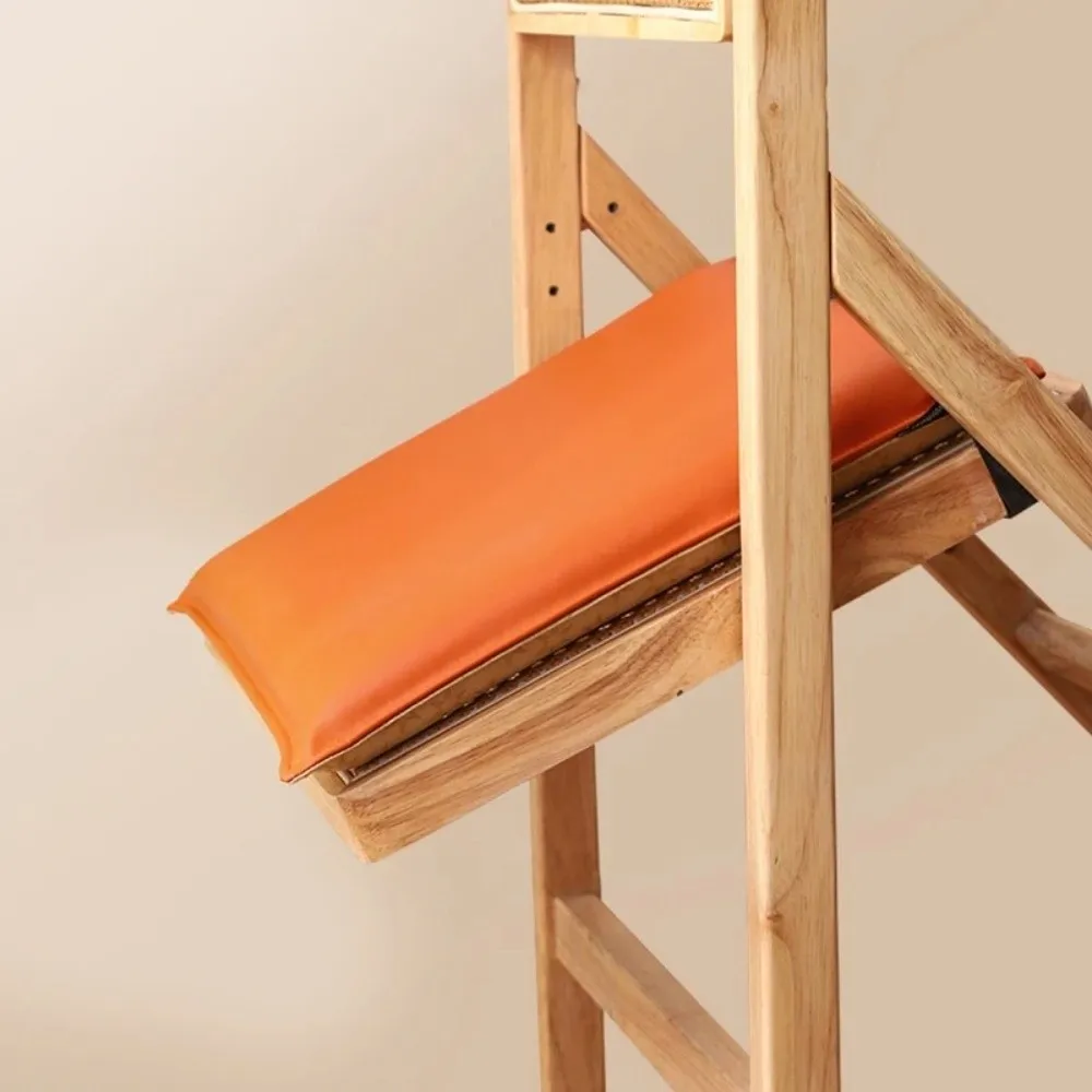 40×40cm Leather Seat Cushion 3cm Thick High Resilience Dining Chair Cushion Memory Foam PU Leather Waterproof Seat Cushion