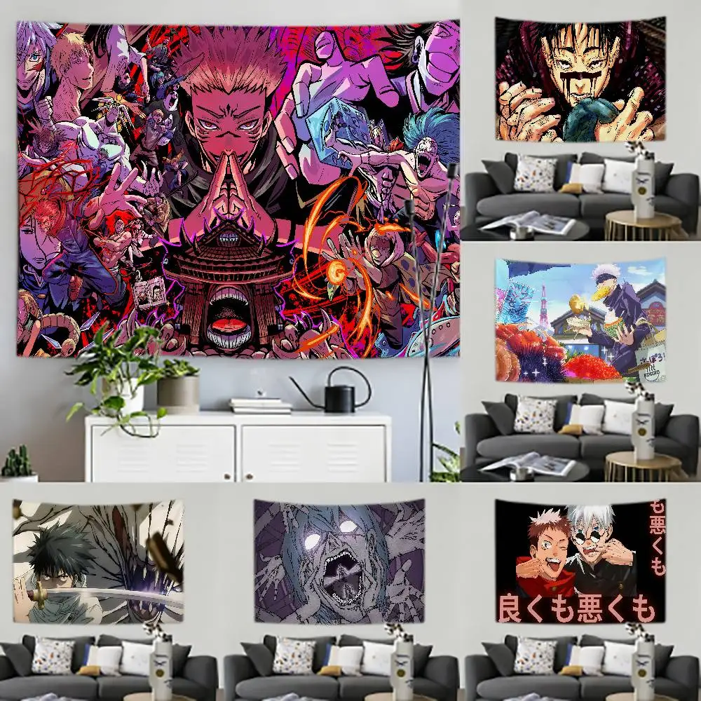 Jujutsus-Kaisens Tapestry Customizable Tapestries Of Various Styles,wall Hangings, Celebrity Photo Printing,wall Hangings