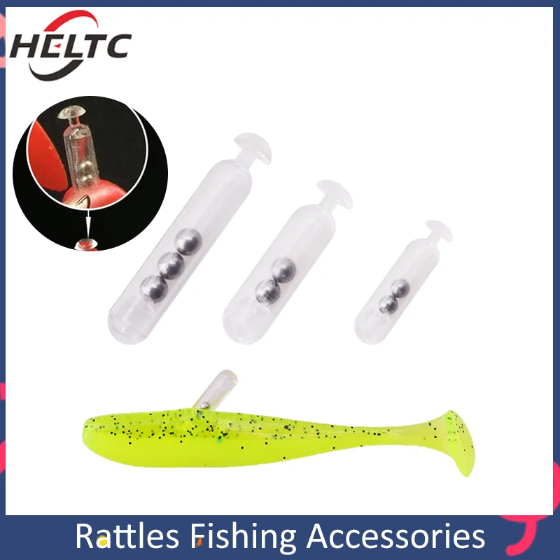 

New 20pcs Glass Fishing Rattles Rattle Inserts For Tubes Lure Accessories Stainless Steel Rattles Fishing Accessories