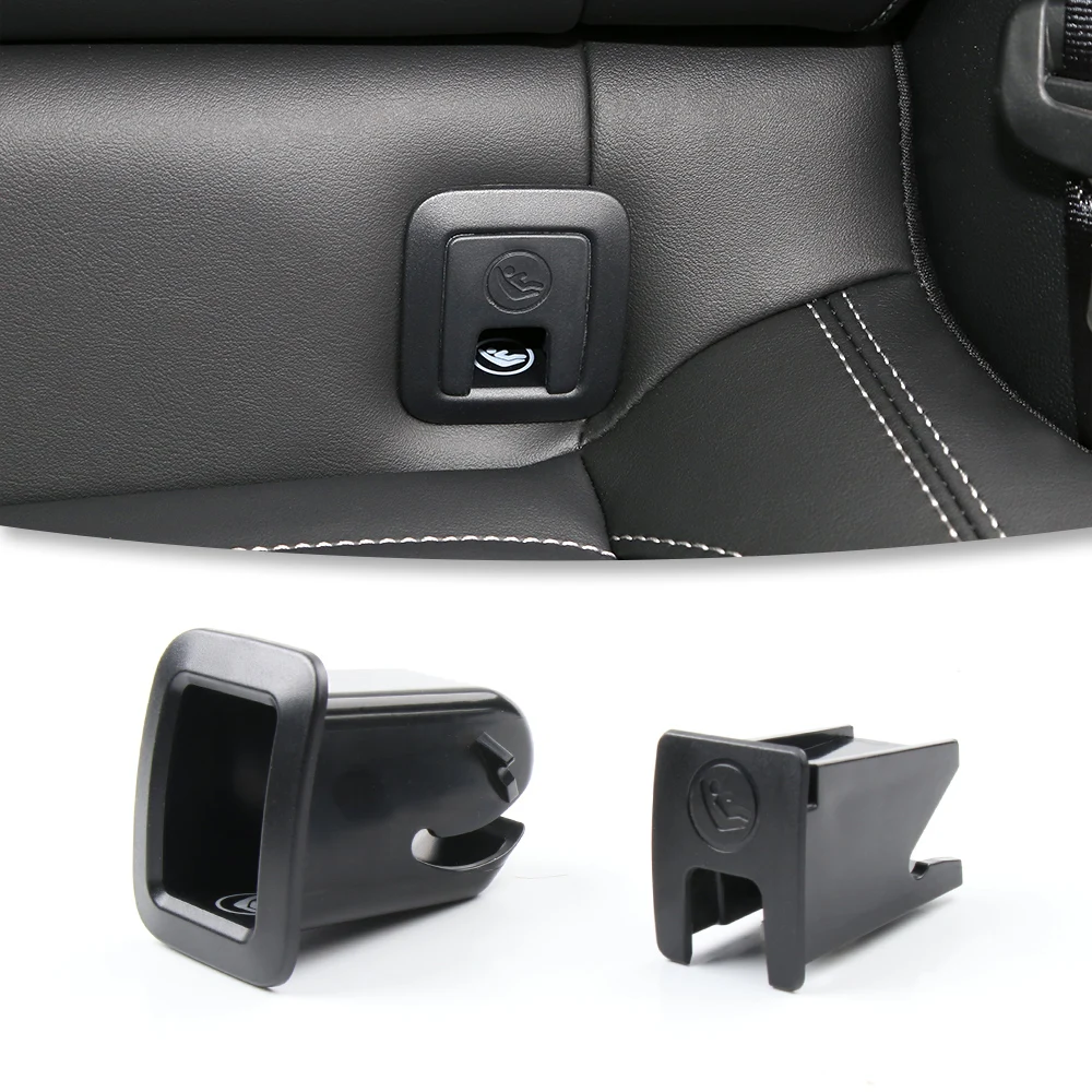 3GD887187A Car Rear Child Seat Belt Anchor Flap ISOFIX Cover For VW Magotan B8 17-25 Child Seat Anchor ISOFIX Cover Accessories
