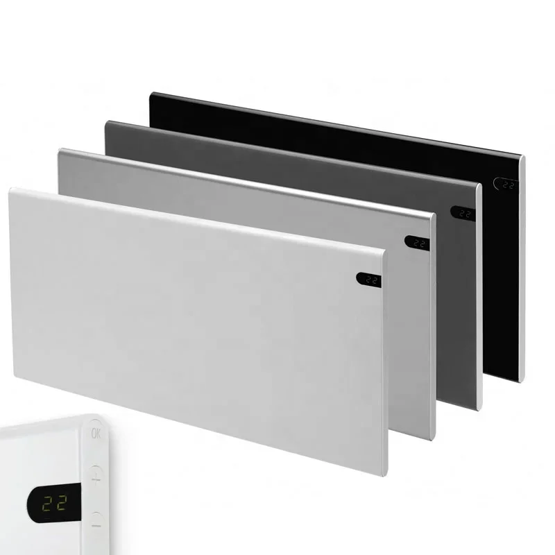 

New Modern Skirting Wall Heater / Convector Radiator, Flat Panel